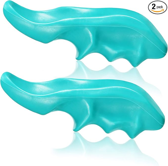 Nuanchu 2 Pcs Green Thumb Saver Massage Tool Deep Tissue Massager for Pressure Reflexology Professional Neck Shoulder Back Foot Stress Relief