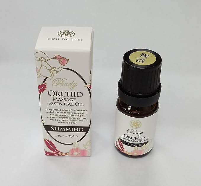 100% Organic Essential Oil Blend for Massage, Home Care, Aromatherapy, Natural Ingredients - Orchid, Cinnamon, Peppermint, Rose, 10ML