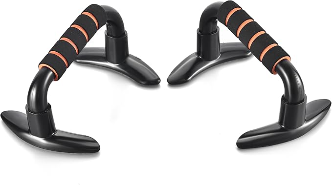 NKU Push Up Bars Strength Training，Push Up Handles for Floor Men and Women ，Push Up Bracket (1 Pair)