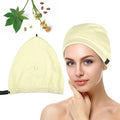 Castor Oil Pack Wrap Overnight Hair Wrap for Sleep Reusable Hair Cap Cover for Treatment of Thinning, Balding, Dry, and Damaged Hair (Oil Not Included)