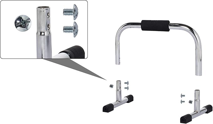 JFIT Tall Push Up Bar Stand