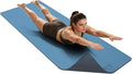 ILILI Yoga Mat Thick&Large Exercise Mats for Home Workout – Extra Wide Yoga Mat with Carrying Strap 76''x32.7''x0.35'' For Men & Women – Anti-Tear, Lightweight, Cushioned Support, Works Great on All Floors for Stretching, Pilates, Meditation and Floor ...