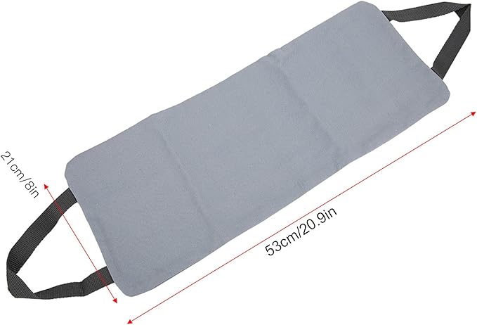 Thin Arm Weightlifting Sandbag, Yoga Fitness Freeweight Bag, Adjustable Fill Leg Slimming Training Bag with Zippered Inner and Outer Canvas Shell for Home Gym Workout