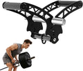 Fitarc Adjustable Width T Bar Row Handle,Landmine Attachment for Barbell,U Clips Gym Landmine Handle V Bar Attachment Exercise for Back,Arm,Shoulder