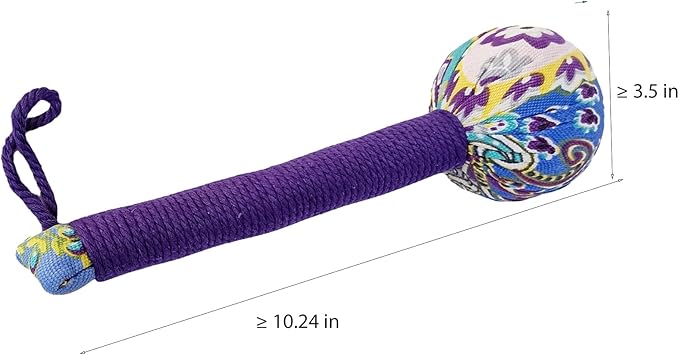 Mugwort Massage Hammer, Massage Tools Back, Shoulder & Body - Handheld Percussion Therapy Tool with US Design Patent, (Purple)