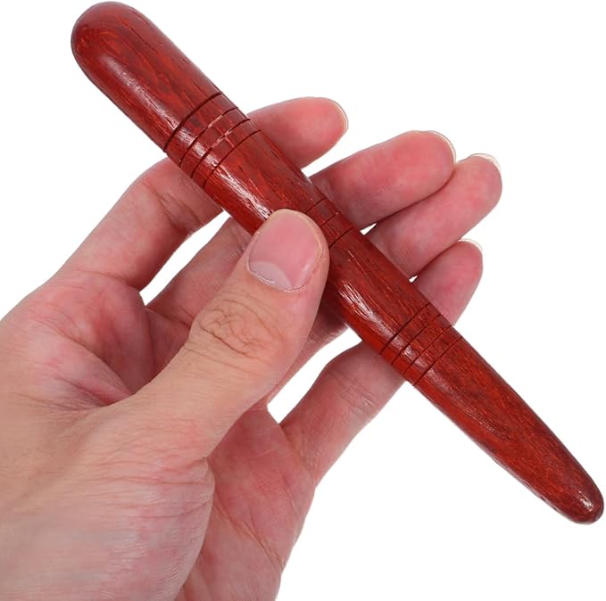 4Pcs Manual Acupressure Pen Wooden Thai Massage Stick Rod Deep Tissue Massage Tool Trigger Point Relief Pain Therapy Tools Full Body Relaxing Gifts Acupressure Pen,Acupressure Tools