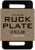 GORUCK Ruck Plate – USA Made Weight for Rucking, Strength & Fitness, Fits with Rucker & Ruck Plate Carrier – 10LB, 20LB, 30LB, 45LB