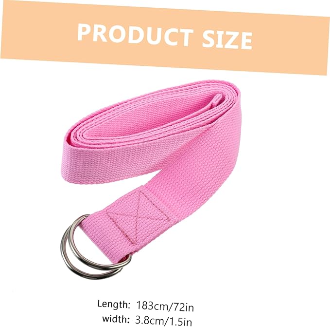 1 PC Pilates Auxiliary Equipment Yoga Rope Yoga Tension Strap Auxiliary Strap Stretch for