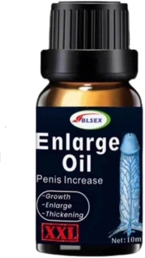 Men's Herbal Enlarge Massage Oil - Natural Formula for Wellness, Enlargement 10ml | 0.34 fl.oz | Pack of 1