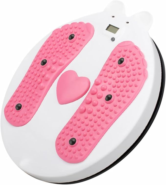 SUPVOX Rotating Waist Twist Board Fitness Plate with Magnetic Resistance and Foot Massage for Home Ab Exercise