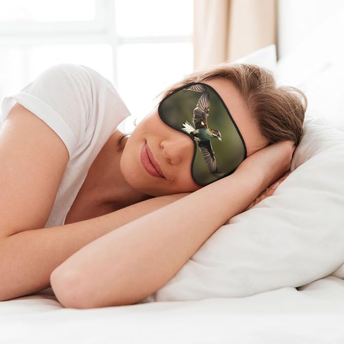 Hunting Flying-Wild Double Side Eye Mask, Adjustable Strap Eye Mask, Eye Sleep Shade Cover, Blocks Light Eye mask