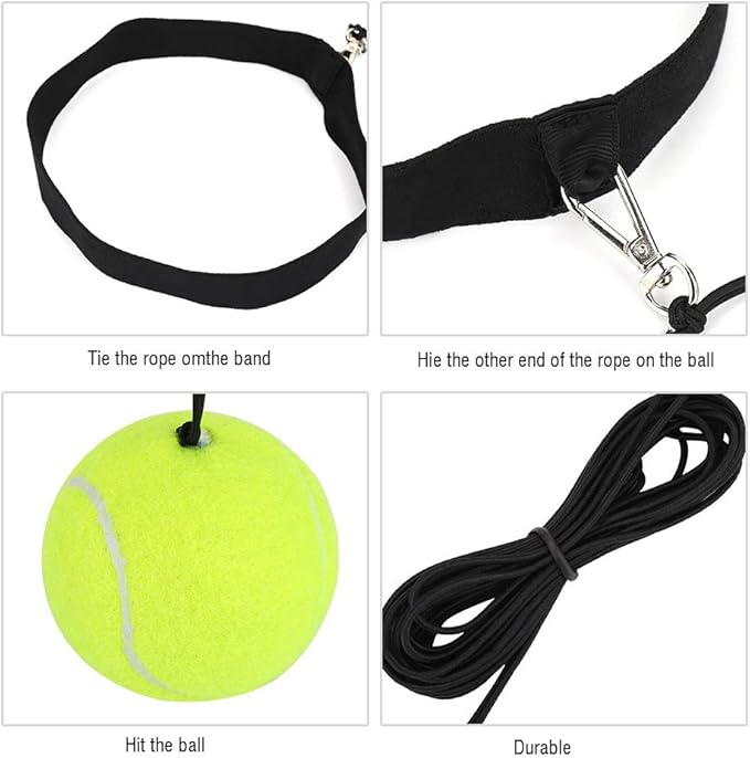 Zerone Boxing Reflex Ball, Boxing Ball with Headband Punching Balls Equipment for Focus, Speed, Punching Speed, Fight Hand Eye Coordination Training