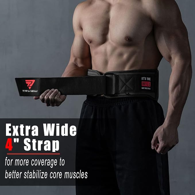 Weight Lifting Belt, Weightlifting Belt,Workout Gym Powerlifting Belt 7 inch,Fitness Back Support for Cross Training, Squats, Lunges