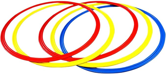 Agility Training Rings Football Training Agility Ring Workout Equipment Home Gym Portable for Kids Sports Rugby