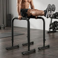 Adjustable Dip Bars, 440LBS Heavy Duty Dip Station for Home Gym, Stable Calisthenics Bars with Anti-Slip Grips for Upper Body Workout, Push Up Bars Portable Dip Stand (32"-36" Height)
