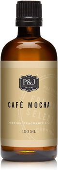 P&J Trading Fragrance | Café Mocha Oil 100ml - Candle Scents for Candle Making, Freshie Scent, Soap Making Supplies, Diffuser Oil Scents