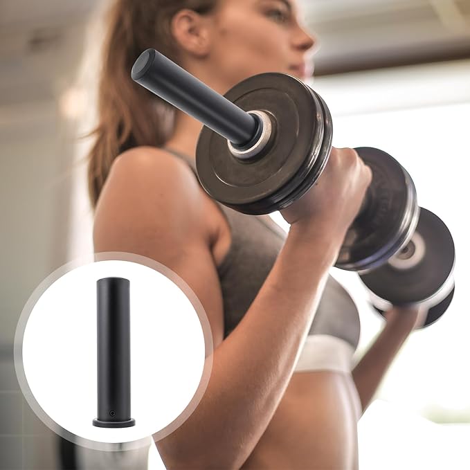 Anti-Skid Barbell Rod Handle Grip Plastic Cover 50mm X 200mm Dumbbell Rod Sleeve Fitness Strength Training Equipment Attachment