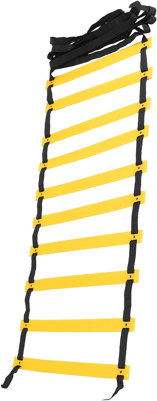 Agility Ladder Training Speed Ladder Stairs Professional Polypropylene Footwork Ladder for Soccer Fitness with Storage Bag