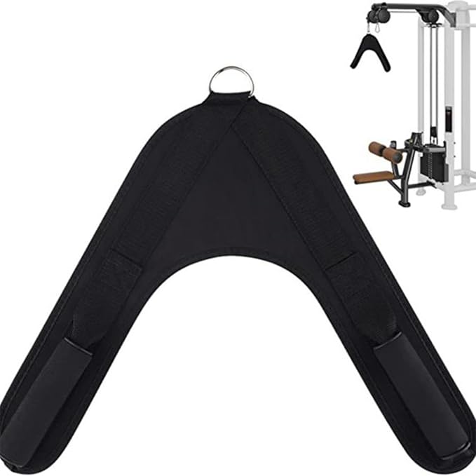 Ab Crunch Harness Exercise Cable Machine Attachment Core Muscle Training Men and Women Gym Accessories Back Exercise Strap