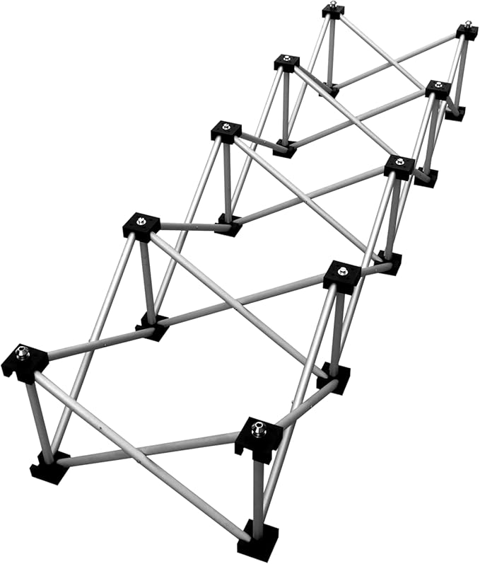 Tetra-Teknica PSS-08 Collapsible Portable 4’ Wide Step Kit for 16” High Stages