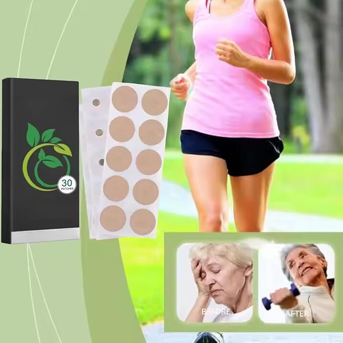 Magnetic Acupressure Patches - 3,500 Gauss Ultra Strength Healing Magnets for Full Body - Acupressure Magnets Patch (30 Pack/Box)