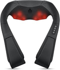 Medcursor Neck Massager - Portable Electric Neck and Back Massager with Heat, Deep Tissue 3D Kneading Pillow for Muscle Pain Relief, Ideal Father’s Day Gift, Not Cordless