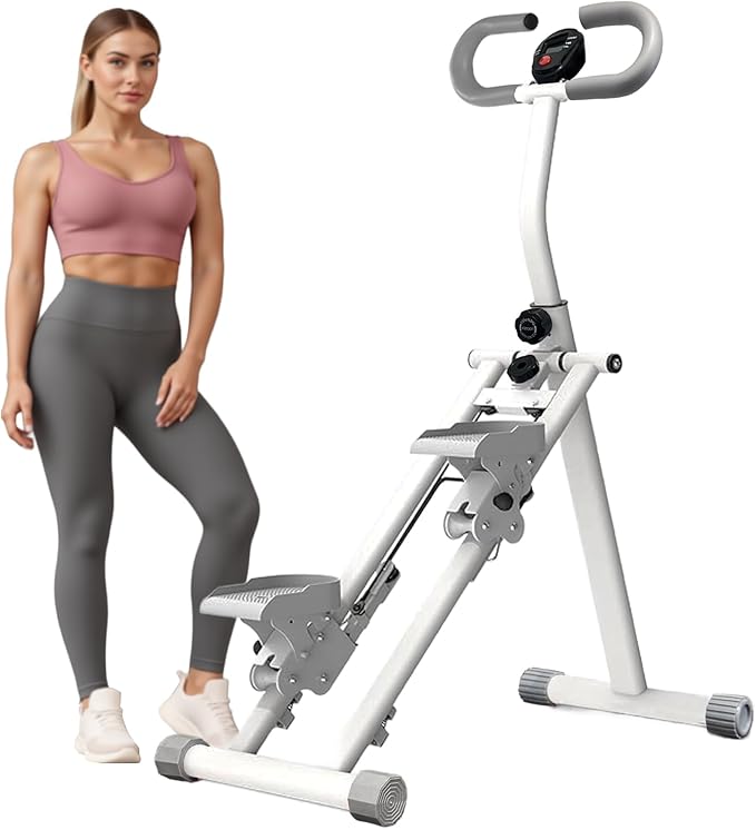 Stair Stepper for Home,Compact Folding Cardio Stair Climber for Full-Body Workout,Perfect for Women Men