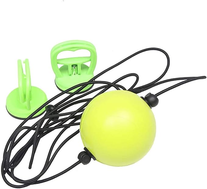 Suction Cup Boxing Reflex Ball, PU Hanging Punching Reaction Ball for Speed, Coordination & Stress Relief, Floating Boxing Ball for Home Workout & Fitness Training