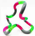 Tangle Palm Classic Fidget Hand Exerciser Twist Shape Motion Magic for Enhanced Creativity (Gray/Pink/Green)