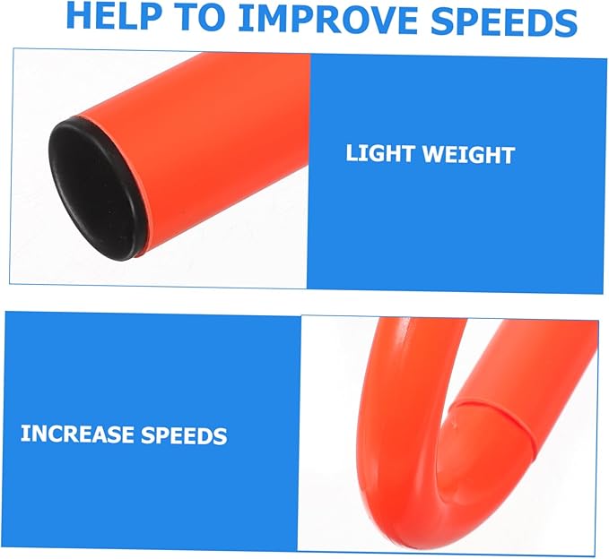Milisten Speed Agility Training Hurdles High Soccer Hurdles for Football Skills Portable Agility Equipment for Home School Training for Athletes and Instructors