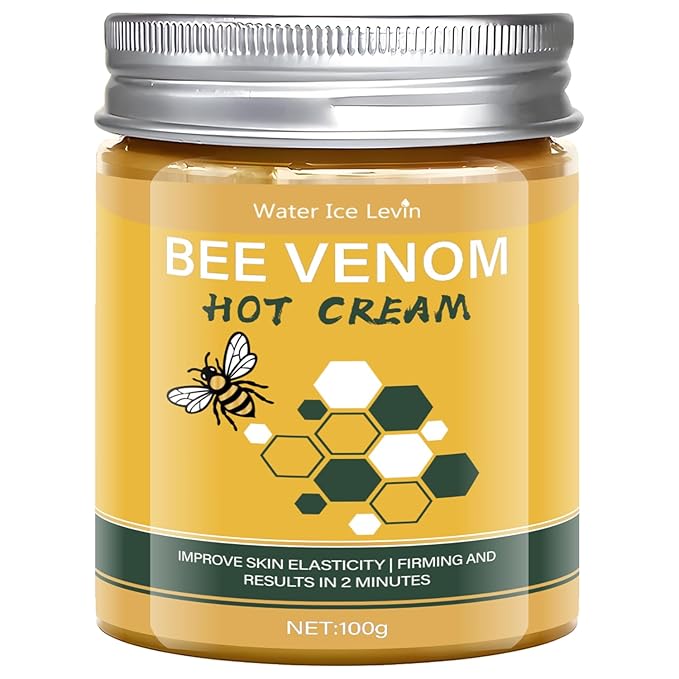 2PCS BEE VENOM Hot Sweat Cream Sweat Enhancer, Skin Firming Lotion – Natural Workout Enhancer for Muscle Warm-Up & Skin Tightening – Long Lasting Moisturizing Pre and Post Workout Massage Lotion