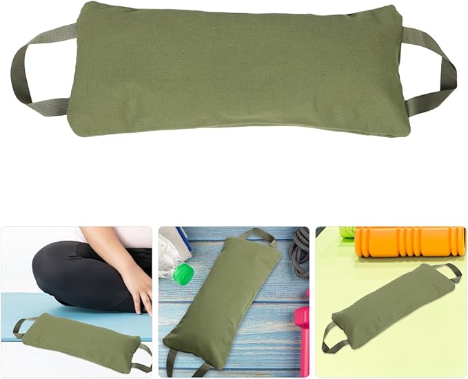 Milisten Canvas Sandbag Weightlifting for Fitness Empty Training Bag for Yoga and Exercise Lightweight Weighted Sand Holding Bag for Strength Training Home Gym and Outdoor Workouts