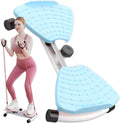 AB Twister Machine Exercise Twist Board Adjustable Resistance Waist Trainer, Carbon Steel Core Frame, 150KG Silent Pro Gym System