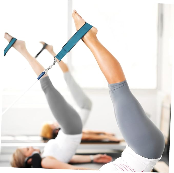 Kisangel 2pcs Indoor Sports Stretch Strap Multi-functional for Flexibility Training High Elasticity and Toughness for and Yoga Practice