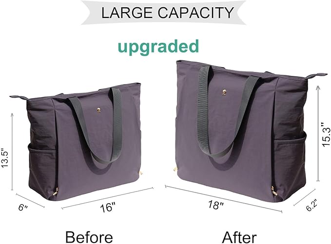 ESVAN Yoga Mat Bag Yoga Tote Carrier Shoulder Bag Carryall Tote for Office,Yoga,Pilates,Travel,Beach and Gym
