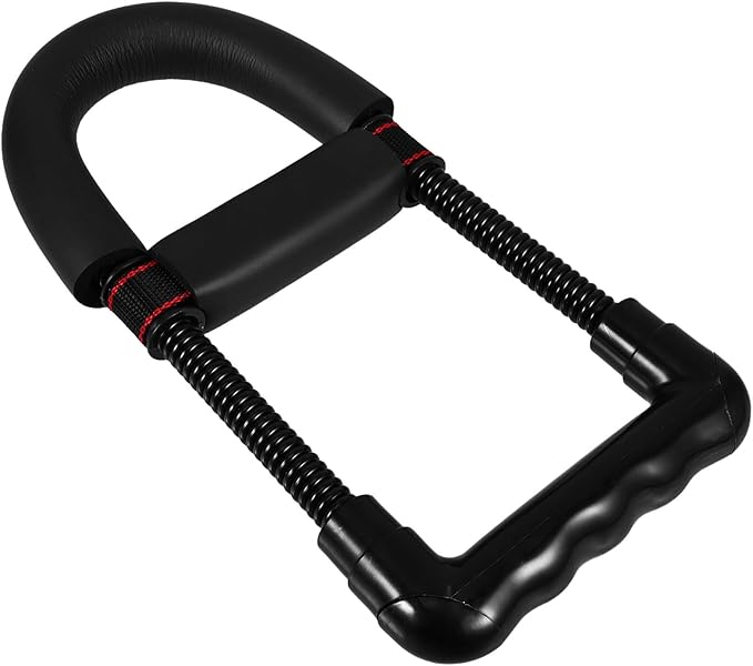 Luxshiny Wrist Grip Strengthener and Forearm Exerciser for Men, Black Portable Hand Exercise Tool with Adjustable Resistance, Wrist and Finger Strength Training Device for Home and Gym Use
