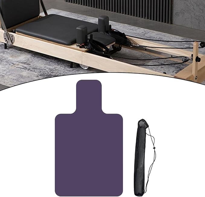 Pilates Mat for Reformer, Mat, Lightweight Sweat Absorbing Nonslip with Storage Mesh Bag Pilates Reformer Machine Towel