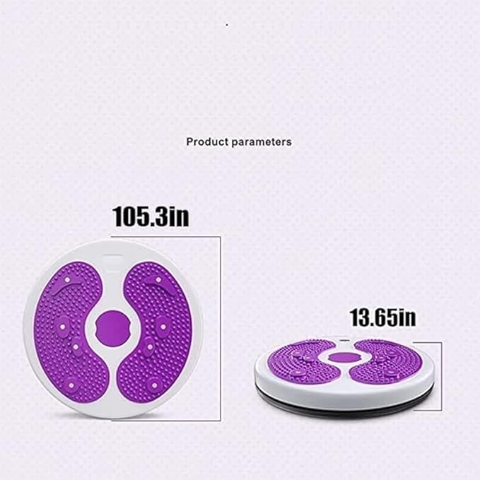 Ab Stomach Waist Trainer Twist Board Machine, Waist Trainer for Women-in 8 Magnets to Stimulate Acupoints to Thin the Abdomen Waist and Arms and Thighs