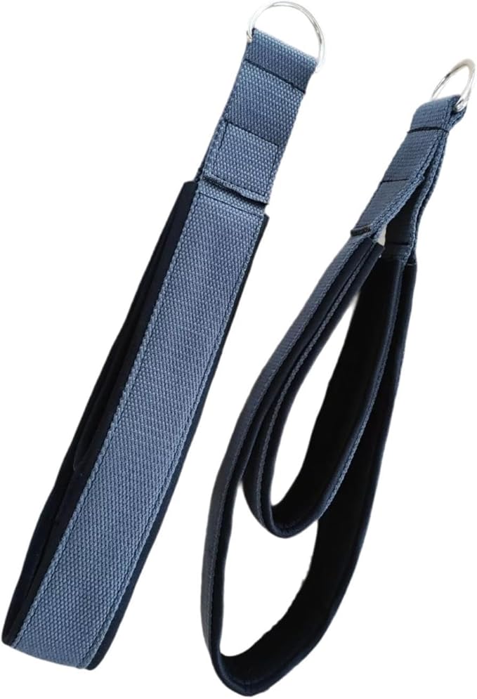 Pilates Straps Foot and Hand Straps Double Loops Exercise Equipment Accessories for Gym Workout, 1 Pair