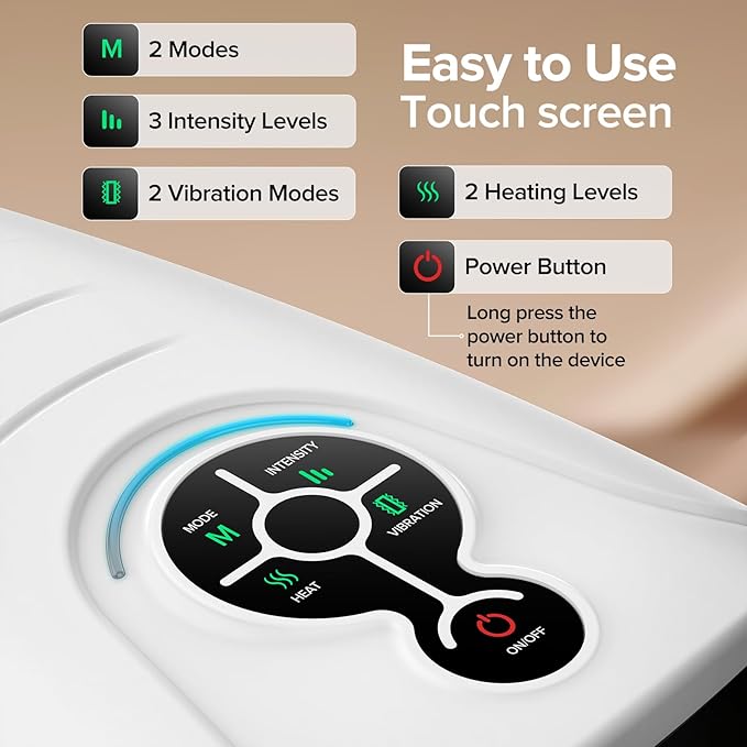 AERLANG Hand Massager,Valentines Day Gifts for Her Him Birthday Gifts for Women Mom Hand Massage Machine with Heat and Compression Cordless Electric Hand Massager for Arthritis and Carpal Tunnel