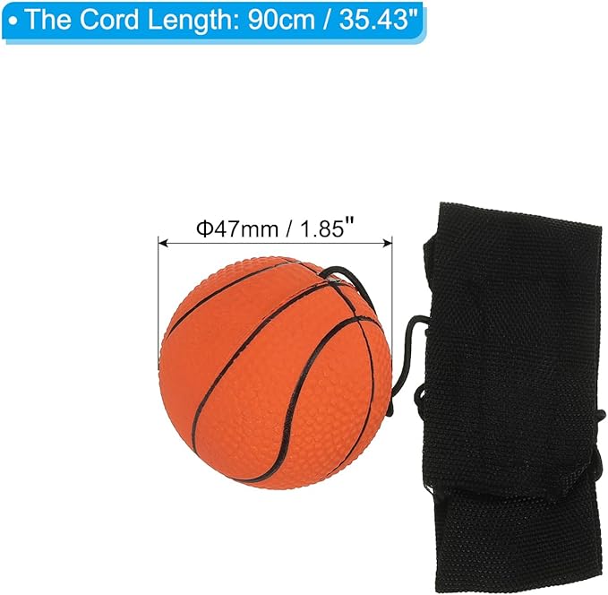 PATIKIL Sports Wrist Ball, Rebound Wristband Wrist Return Ball Sport on a String for Exercise Play
