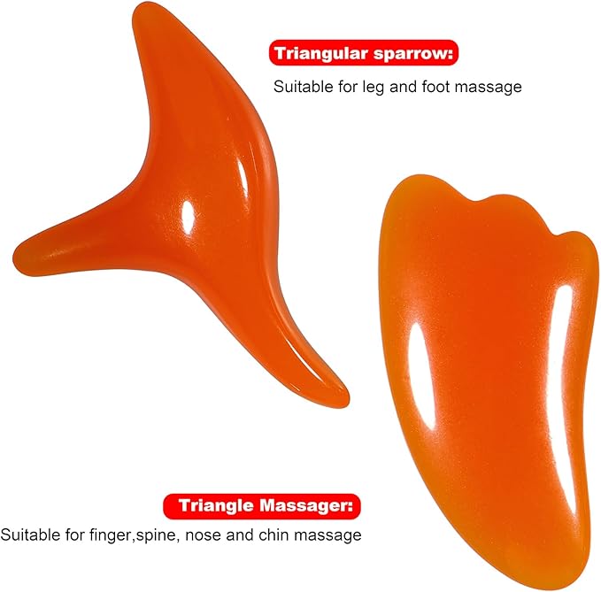 Reflexology Socks with Beginner Acupoint Massage Tools Set of 5 - Foot Pain Relief Remedy for Foot Massage Rod for Women and Men Tired Relieve (Man-Big-Red)
