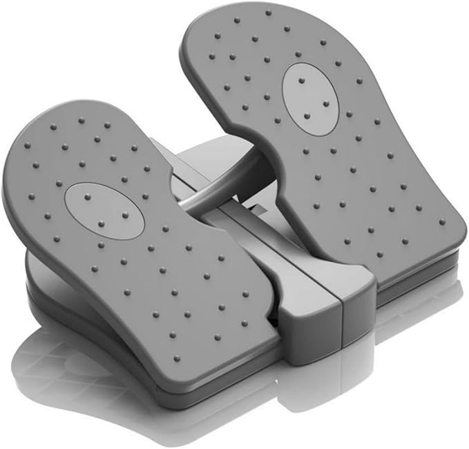 Leg Exerciser for Seniors While Sitting – Under Desk Foot Pedal & Massager for Circulation, Muscle Relief, and Varicose Vein Support at Home or Office