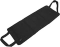 Thin Arm Yoga Sandbag, Fitness Freeweight Training Bag for Leg Slimming and Weightlifting, Adjustable Fill Canvas Workout Bag with Zipper and Handles for Home Gym Use