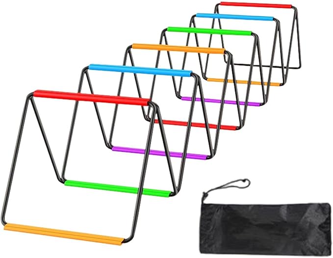 Agility Ladder Jumping Obstacles for Men Women and Kids Flexible Folding Football Footwork Speed Ladder for Volleyball