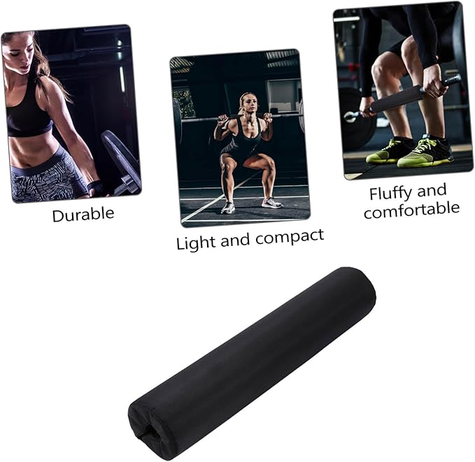 Happyyami Neck Pad for Squat Barbell Cushion Shoulder Support Slip Matte Finish Comfortable for Lifting