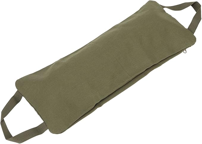 Yoga Sandbag Durable Cotton Handle Portable Green for Yoga Weights