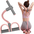 Multifunction Pedal Resistance Band with Handle, Multifunctional 2026 New Foot Pedal Resistance Band, 6-Tube Elastic Yoga Pedal Puller Resistance Band, for Abdomen, Waist, Arm, Leg
