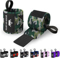 TECEUM Weightlifting 18" & 12" Wrist Wraps with Thumb Loop – Heavy Duty Wrist Workout Braces for Men and Women – Ideal for Powerlifting, Strength Training, Bodybuilding