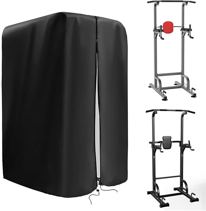 Pull Up Station Protection | Dustproof Strength Training Cover | Outdoor Fitness Rack Training Machine Hoods for Patio Backyard Park Gym Studio Balcony Garage